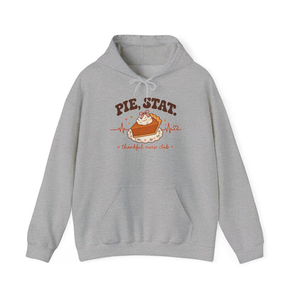 Pie Stat Nurse Hoodie | Thankful Nurse Club Thanksgiving