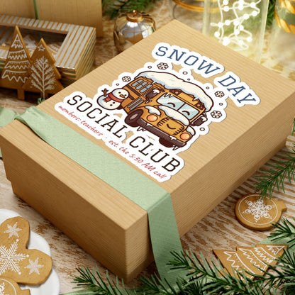 Snow Day Social Club Teacher Stickers | Members: Teachers