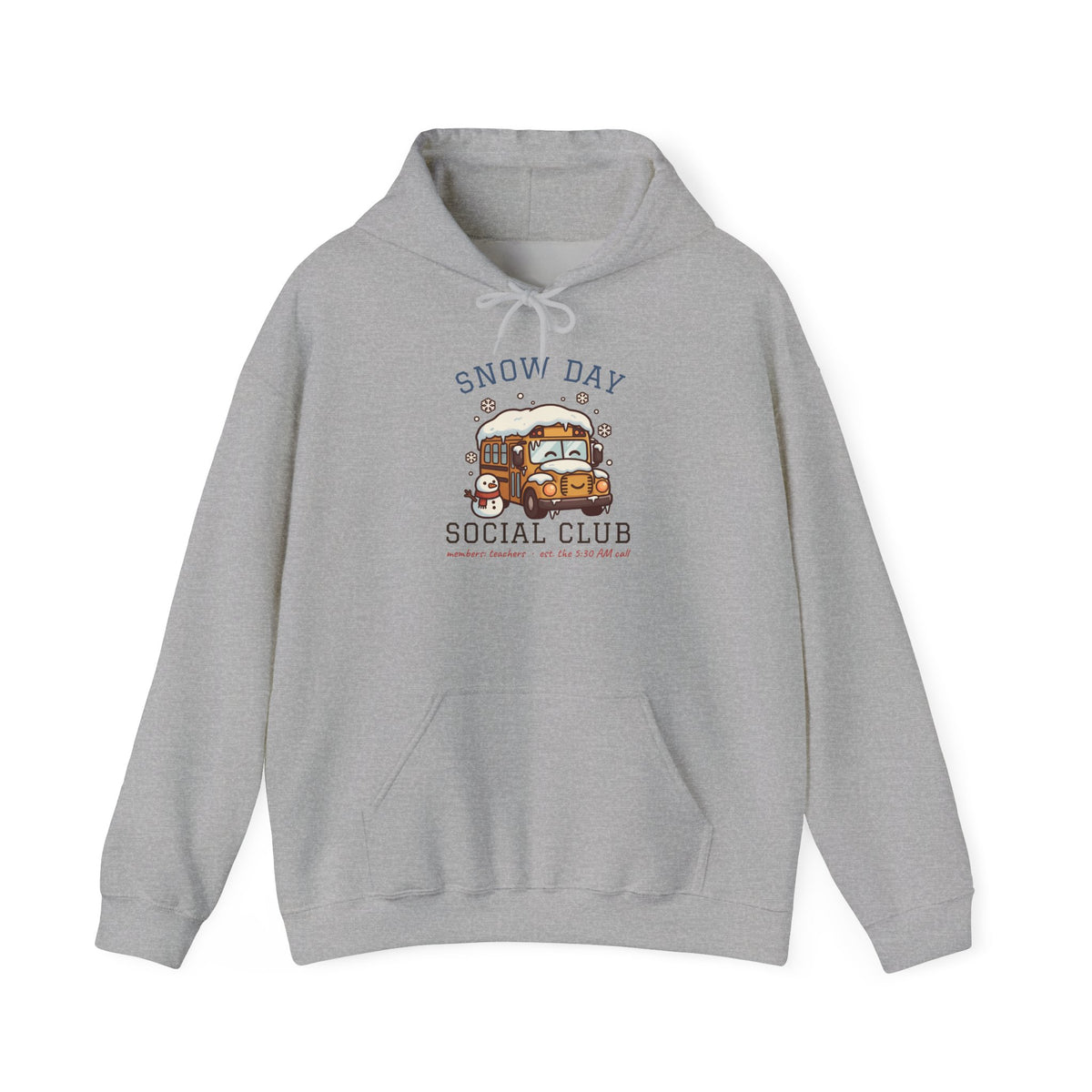 Snow Day Social Club Teacher Hoodie | Members: Teachers