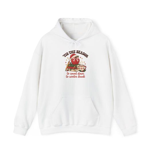 Tis the Season Teacher Hoodie | Counting Down to Winter Break Christmas