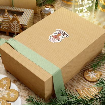 Christmas Plans Dog Stickers | Wear the Pajamas, Pet the Dog, Stay Home