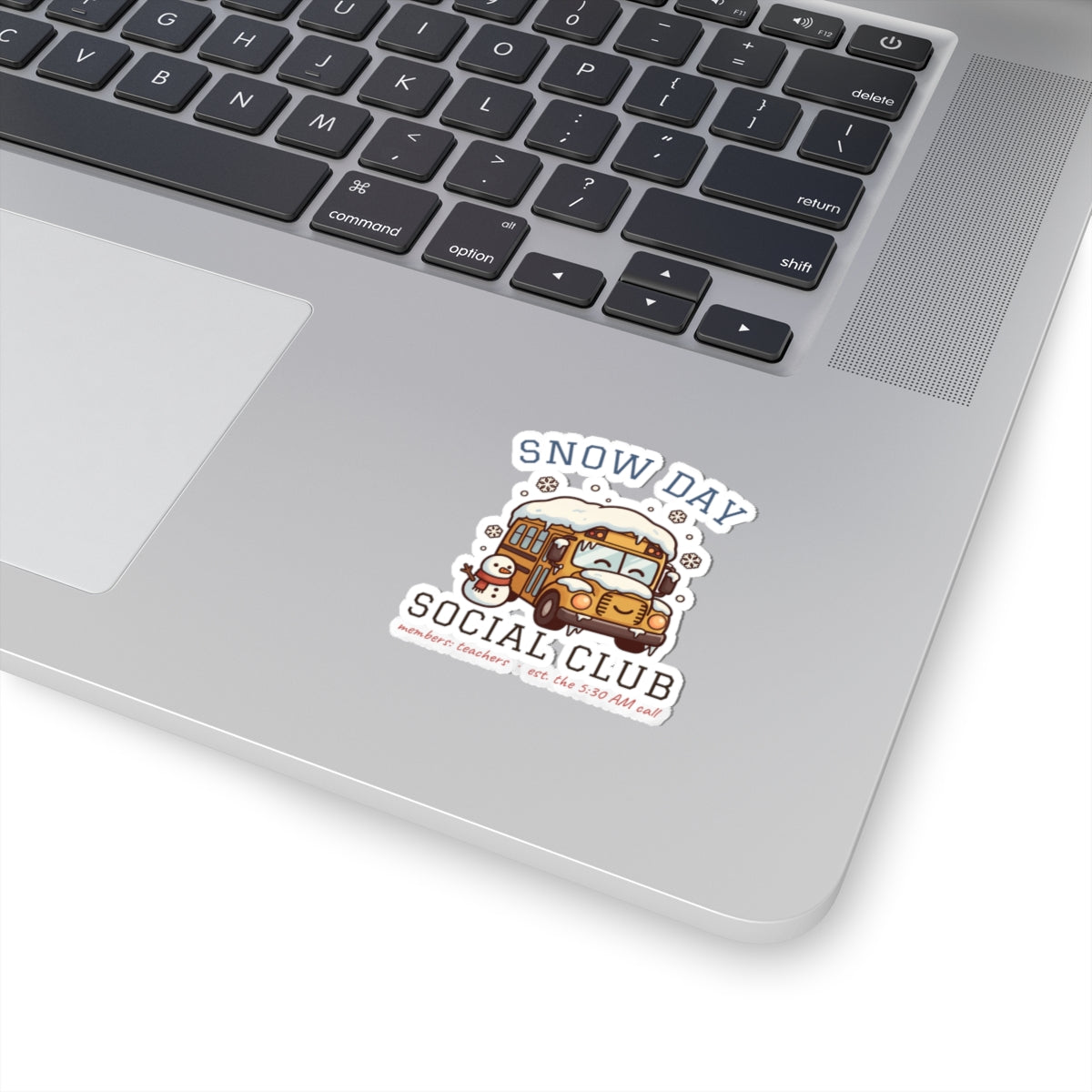 Snow Day Social Club Teacher Stickers | Members: Teachers