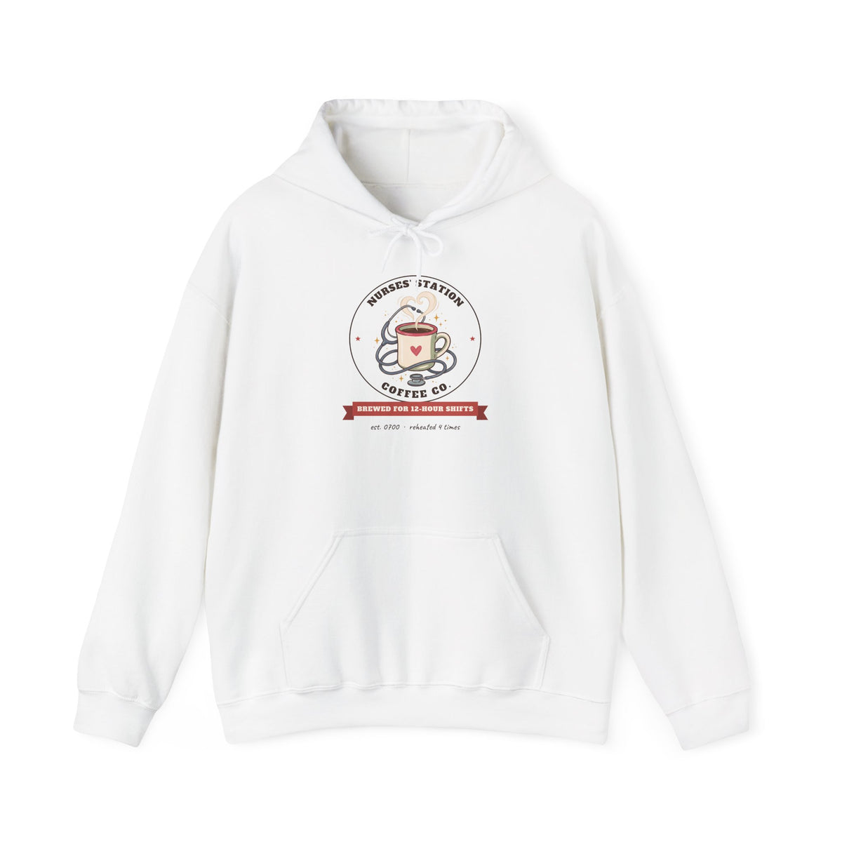 Nurses' Station Coffee Co. Hoodie | Brewed for 12-Hour Shifts