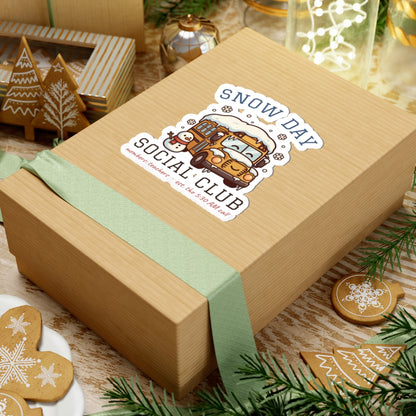 Snow Day Social Club Teacher Stickers | Members: Teachers